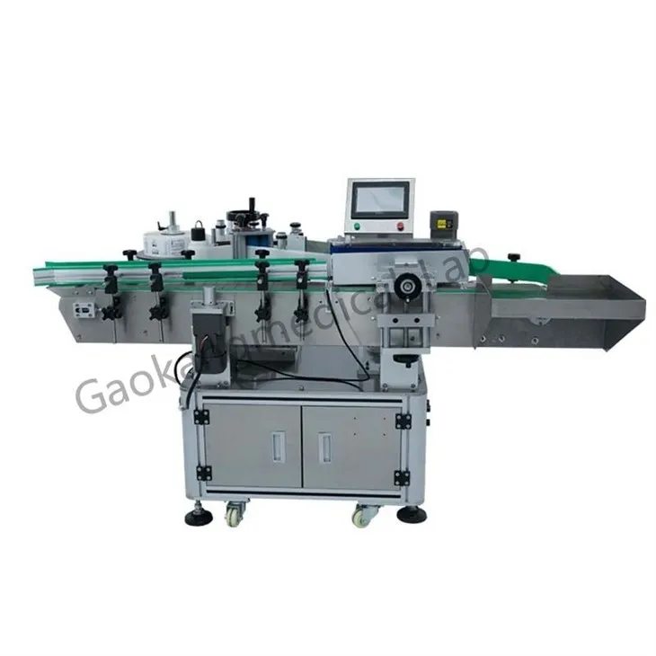 自動ラウンドボトルラベリングマシン