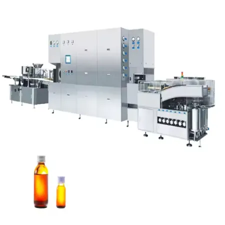 自動シロップ充填機