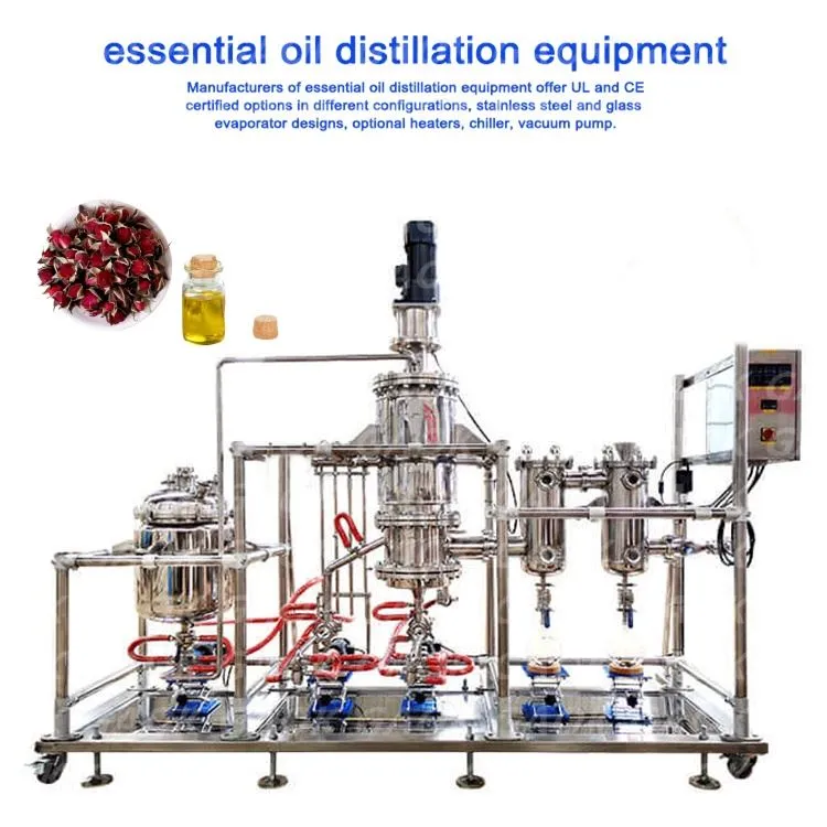 化学実験室蒸留装置