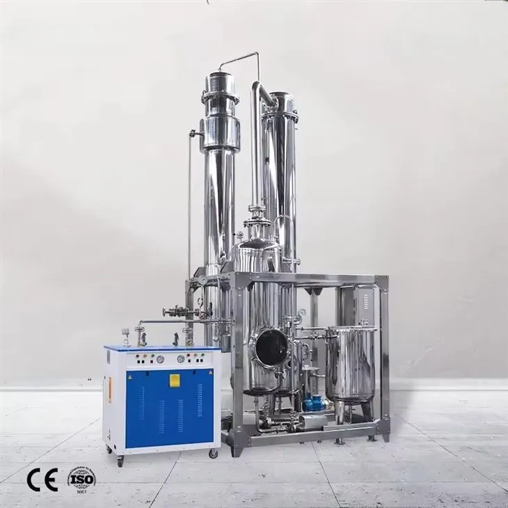 トリプルエフェクト落下フィルム蒸発器