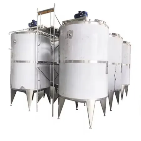 撹拌機付き液体混合タンク