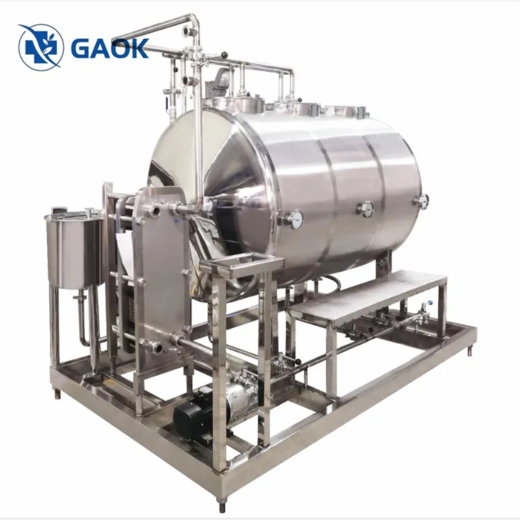 食品業界向けの cip システム